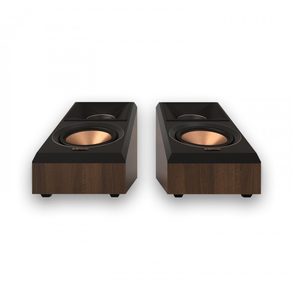 Klipsch RP-500SA MKII Dolby Atmos Surround Speaker (Pair), Walnut front view