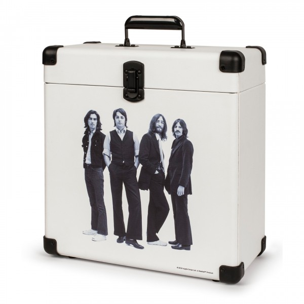 Crosley Record Carrier Case, The Beatles - Angled