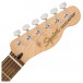 Squier Affinity Telecaster LRL, Olympic White - Front of Headstock View