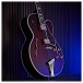 Greg Bennett Lasalle JZ-2 Guitar + SubZero V35RG Amp Pack, Red