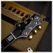 Greg Bennett Lasalle JZ-2 Guitar + SubZero V35RG Amp Pack, Red