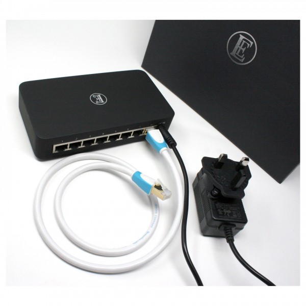 English Electric 8 Switch Audio Grade 8 Port Gigabit Streaming Switch - Lifestyle