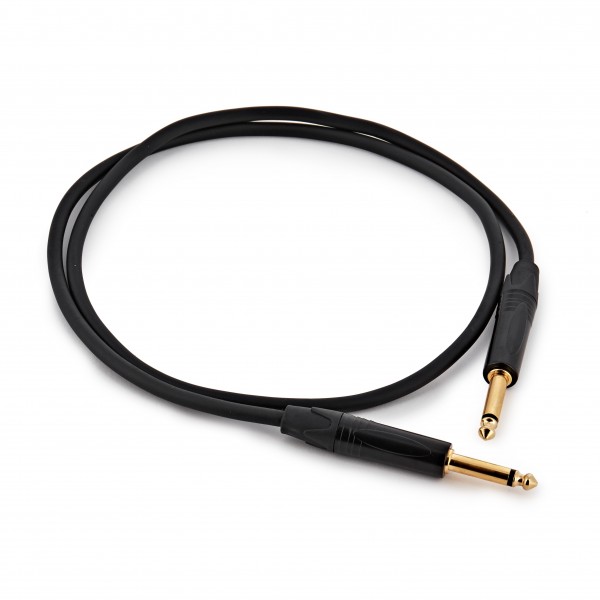 6.35mm TS Jack - 6.35mm TS Jack Pro Cable, 1m