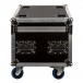 Sagitter Flight Case with Wheels for 6 x AQU Pars - front