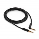 6.35mm TS Jack - 6.35mm TS Jack Right Angled Pro Cable, 3m