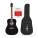 Fender CD-60 V3, Black with Gig Bag and Free Fender Play 3 Month Subscription Prepaid Card