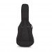 Fender CD-60 V3, Black & Padded Acoustic Guitar Gig Bag by Gear4music gigbag back