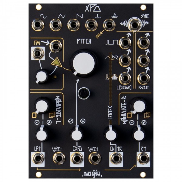 Make Noise XPO - Stereo Prismatic Oscillator - Top