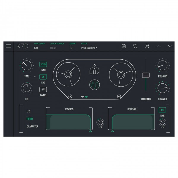 Imaginando K7D - Tape Delay - Main 2