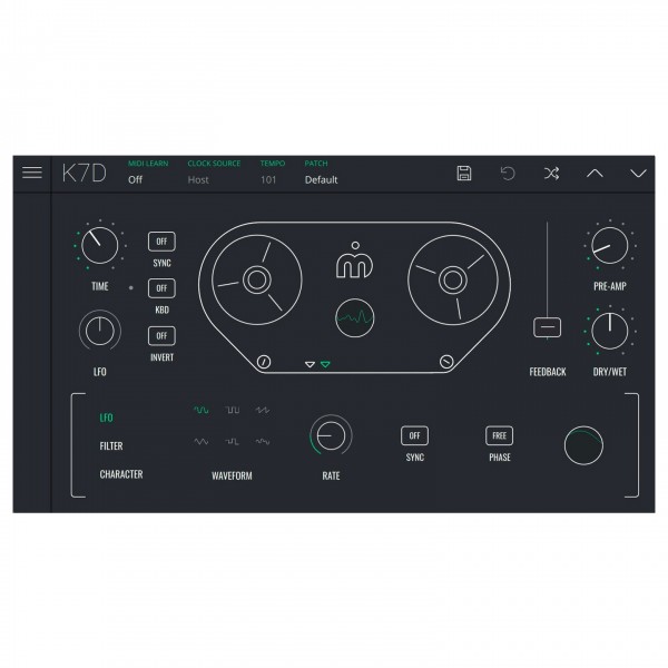 Imaginando K7D - Tape Delay - Main 3