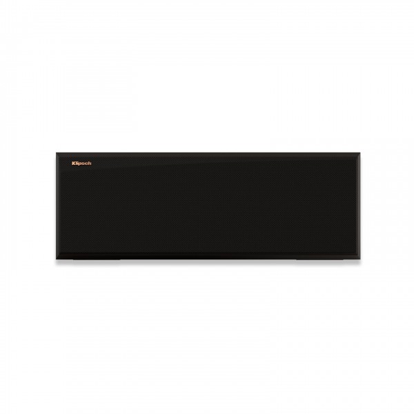 Klipsch RP-500C MKII Centre Speaker (Single), Ebony front view with magnetic grille