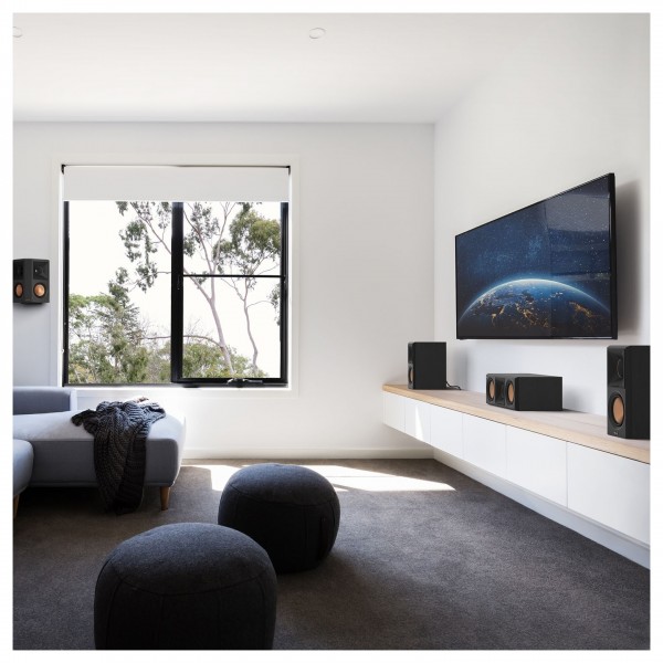 Klipsch RP-500C MKII Centre Speaker (Single), Ebony finish lifestyle image