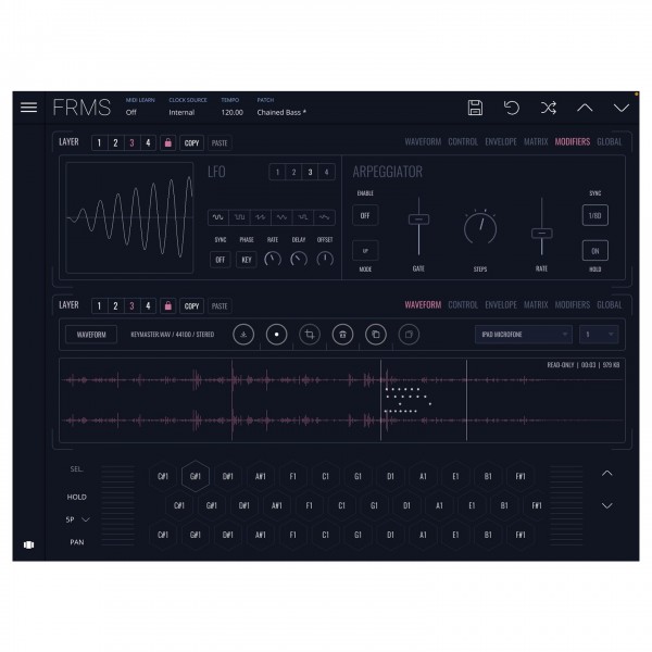 Imaginando FRMS - Granular Synth