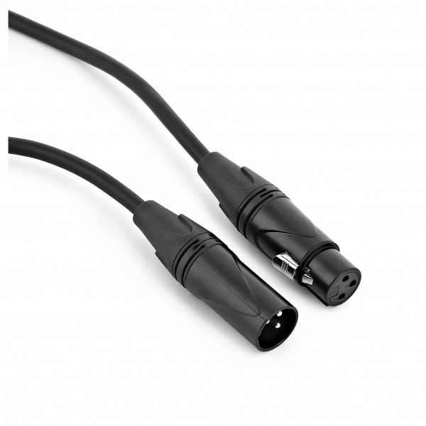 XLR (M) - XLR (F) Pro Cable, 1m
