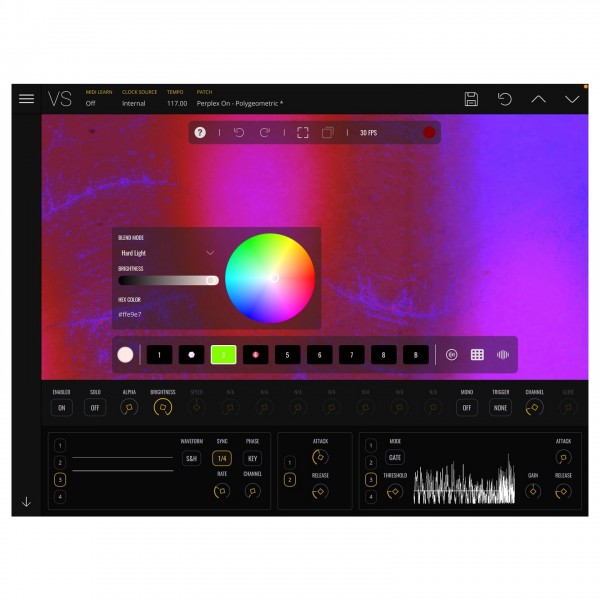 Imaginando VS - Visual Synthesizer - Interface 5