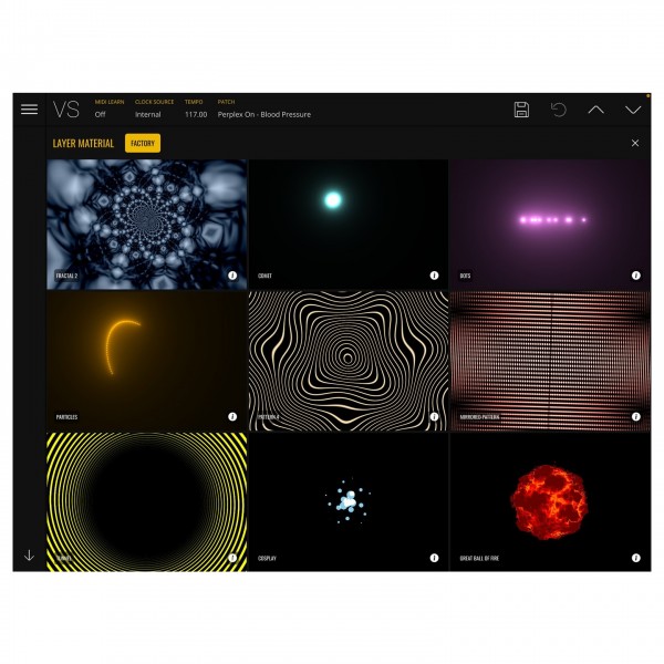 Imaginando VS - Visual Synthesizer - Main Interface 7