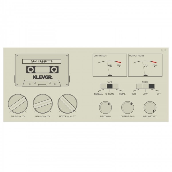 Klevgrand DAW Cassette - Tape Deck Emulation