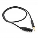 XLR (F) - TRS 6.35mm Jack Pro Cable, 1m
