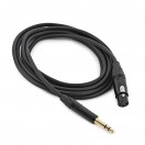XLR (F) - TRS 6.35mm Jack Pro Cable, 3m