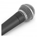 Shure SM58 Dynamic Vocal Microphone with Boss Digital Wireless System - mic closeup