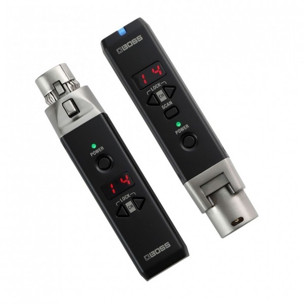 SubZero SZM-11 Vocal Microphone with Boss Digital Wireless System - angled