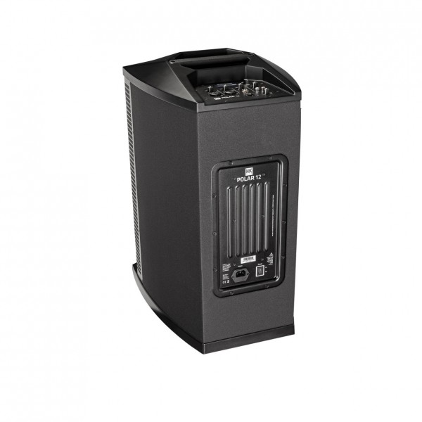 HK Audio Polar 12 Column PA System - Sub Rear Angled Left