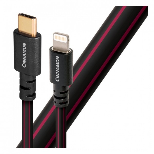 AudioQuest Cinnamon USB C to Apple Lightning Cable 1.5m (1)