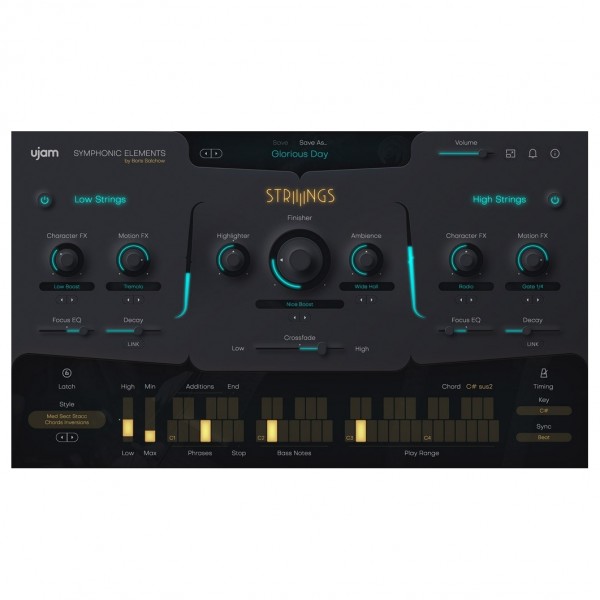 UJAM Symphonic Elements Bundle - Striiings