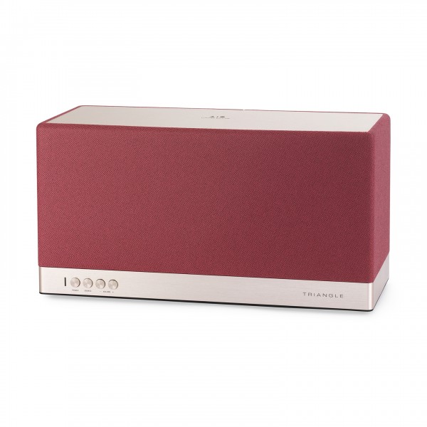 Triangle AIO 3 Wireless Speaker Red Ocher Front Side  View