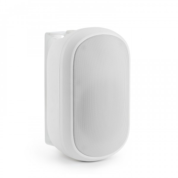 Triangle EXT7 Outdoor Speaker White Front Side View