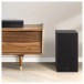 Samsung B550 Soundbar with Wireless Subwoofer in living room setting