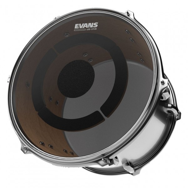 Evans dB One Drum Head - On Drum