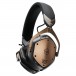 V-Moda Crossfade 3 Wireless Over-Ear Headphones, Bronze Black - Angled