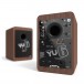 Kanto YU6 Bookshelf Speakers, Walnut - Rear