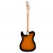 Squier Bullet Telecaster, Brown Sunburst back