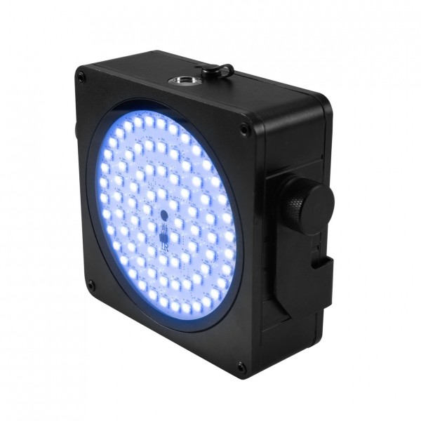 Eurolite AKKU IP65 LED Flat Spotlight - angle upright