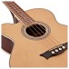 Dean CAW Electro Acoustic Bass Left Handed, Satin Natural