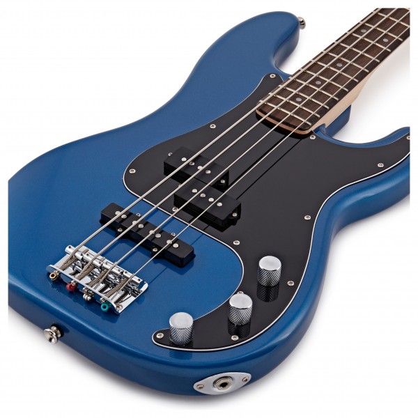 Squier Affinity Precision Bass PJ LRL, Lake Placid Blue at Gear4music