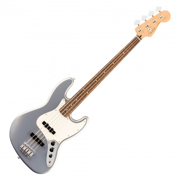 Fender-Player-Jazz-Bass-PF,-Silver