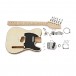 Guitarworks Solo-Cutaway DIY Electric Guitar Kit, Pro