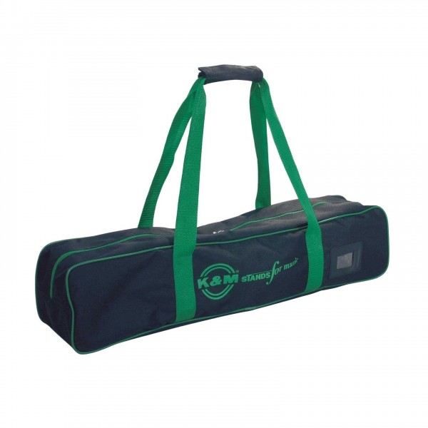 K&M 12125 Folding Orchestra Music Stand, Black - Bag