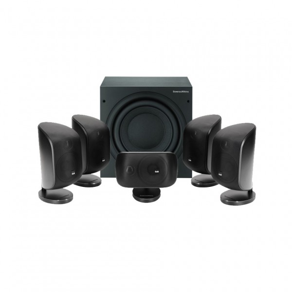 Bowers & Wilkins M-1 & ASW610 5.1 Speaker Package, Black