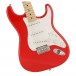 Fender Limited Edition Made in Japan Hybrid II Strat, Modena Red body close up