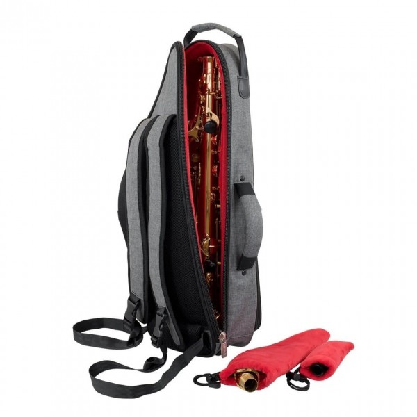 Tom and Will 36AS Alto Saxophone Gig Bag, Grey and Black