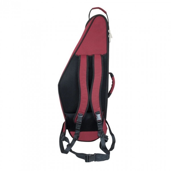 Tom and Will Tenor Saxophone Gig Bag, Burgundy with Black Trim