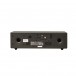Panasonic SC-DM502E-K Compact Stereo System reverse with view of analogue and digital optical inputs