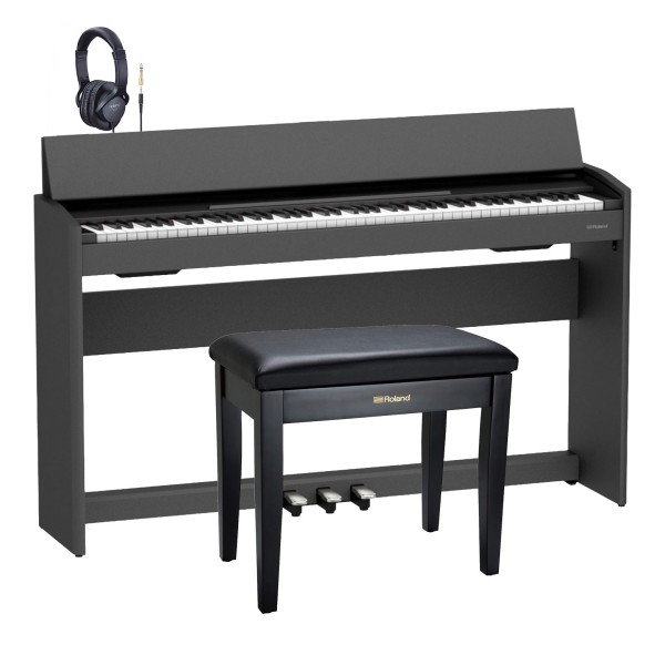 Roland F107 Digital Piano Package - bundle