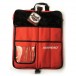 Ahead Deluxe Stick Bag, Black/Red - Open