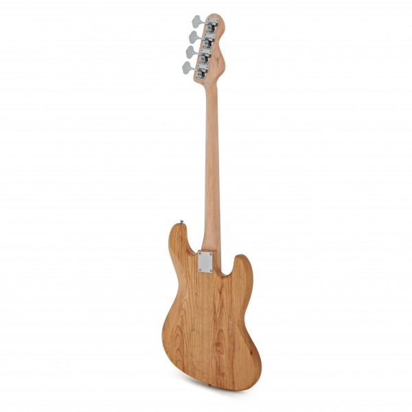 Vintage VJ74 Reissued Bass Left Handed MN, Natural Ash