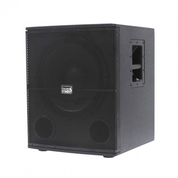 Italian Stage S115A 15" Active Subwoofer - angle
